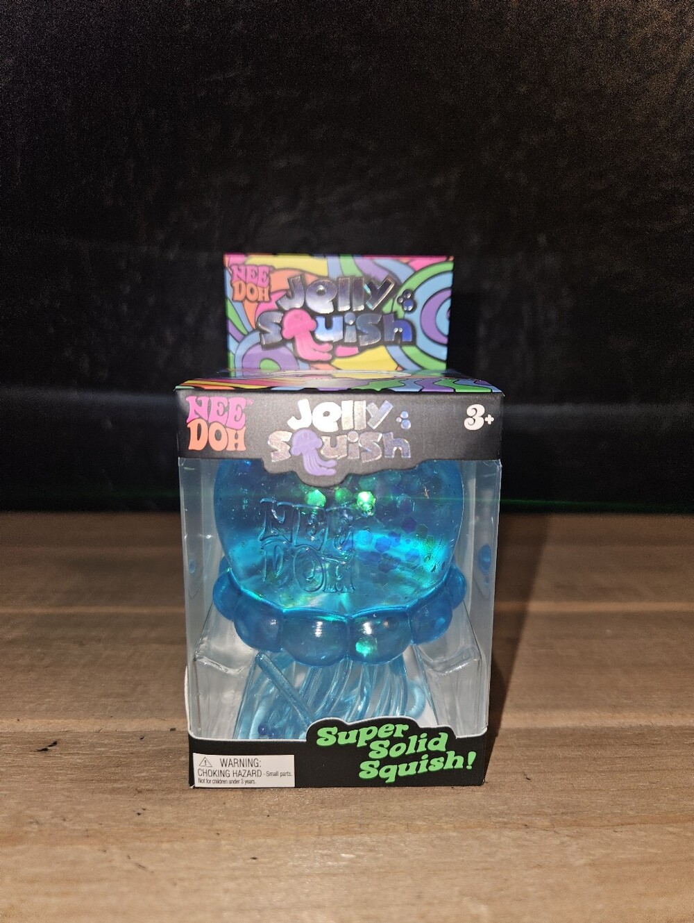 BLUE Jelly Squish Needoh